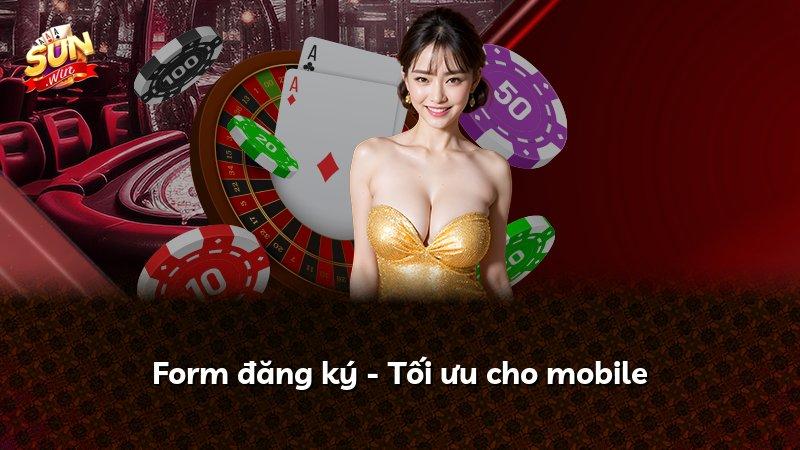 Form đăng ký - Tối ưu cho mobile