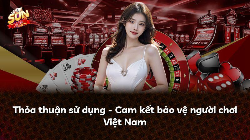 Thỏa thuận sử dụng - Cam kết bảo vệ người chơi Việt Nam